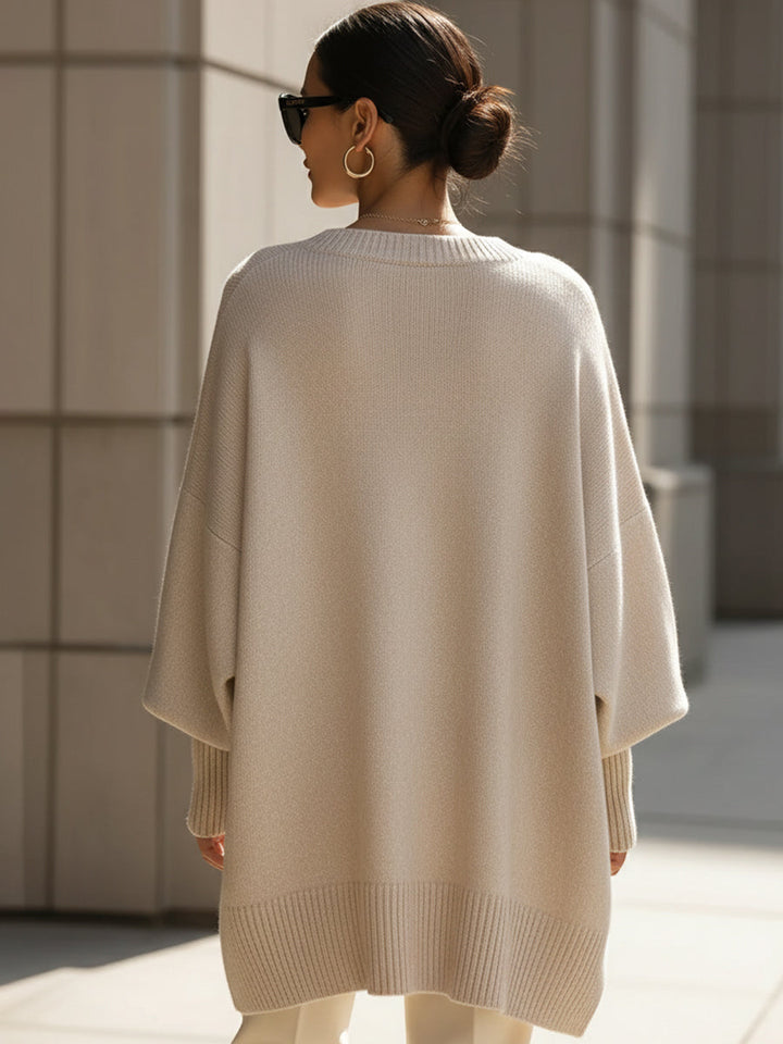 Amelia | Oversized Poncho Sweater