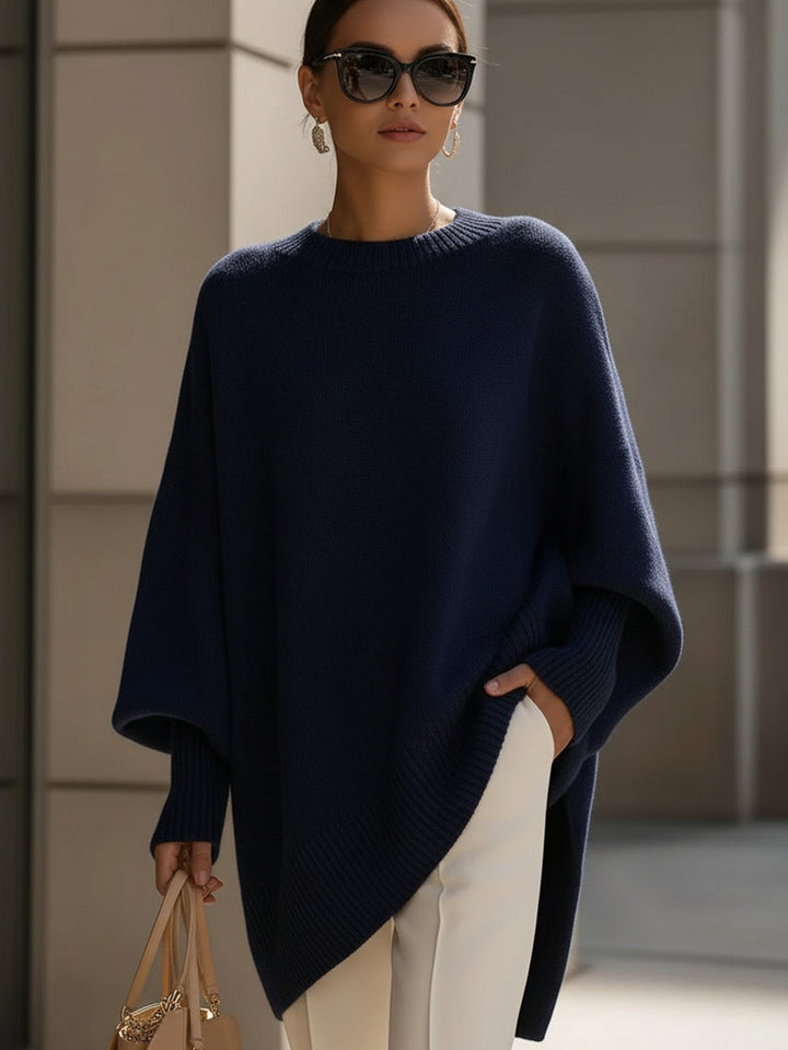 Amelia | Oversized Poncho Sweater