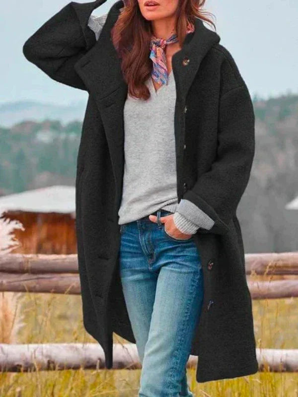 Madison | Stylish long winter jacket