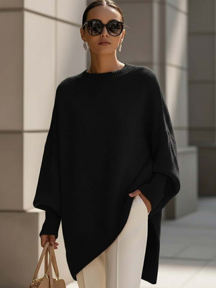 Amelia | Oversized Poncho Sweater