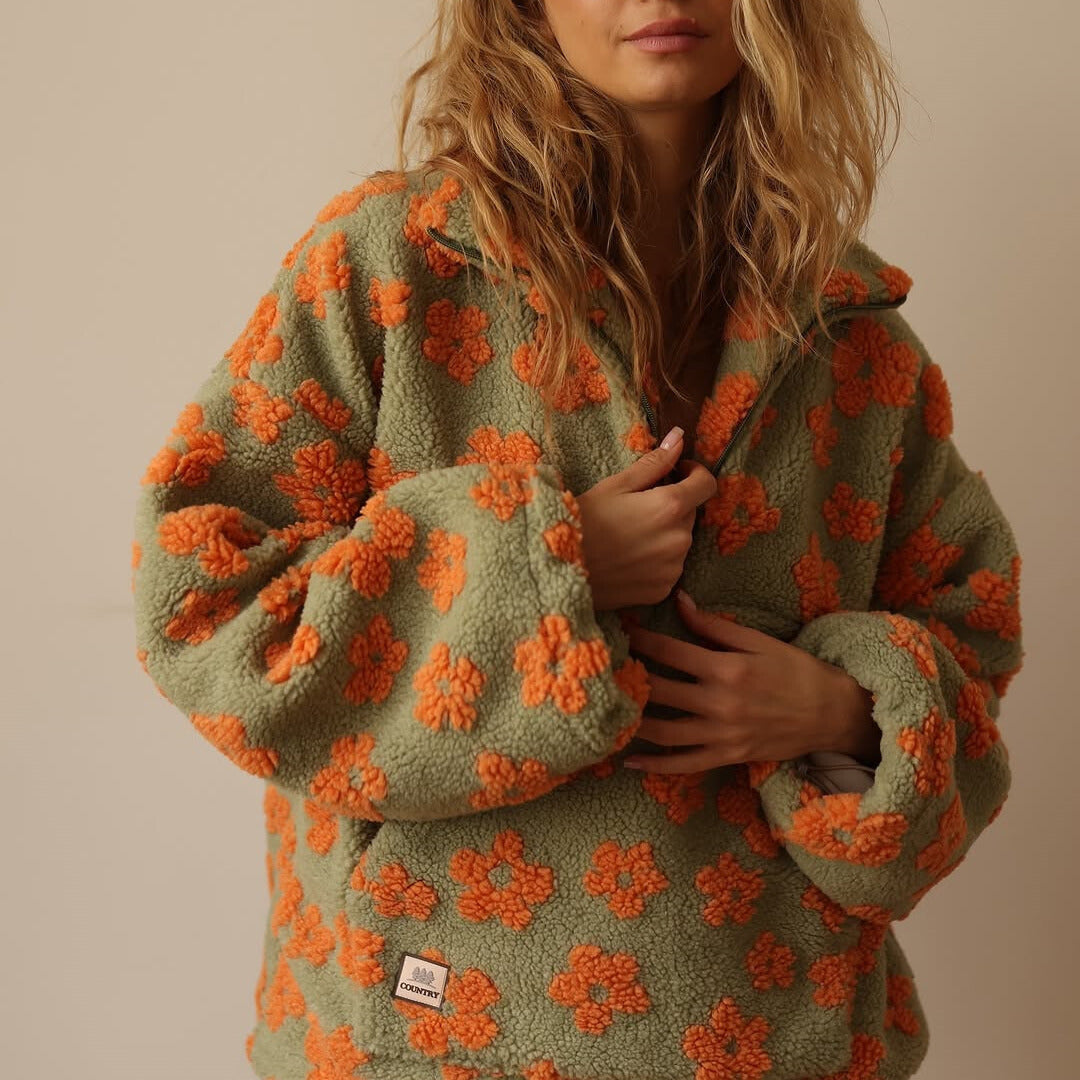 Zoey™ | Bloom fleece sweater