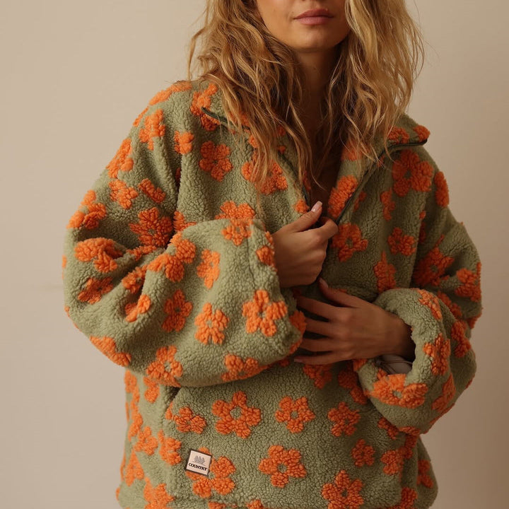 Zoey™ | Bloom fleece sweater