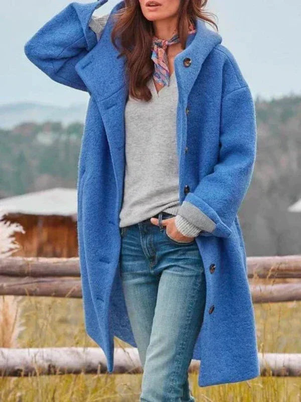 Madison | Stylish long winter jacket