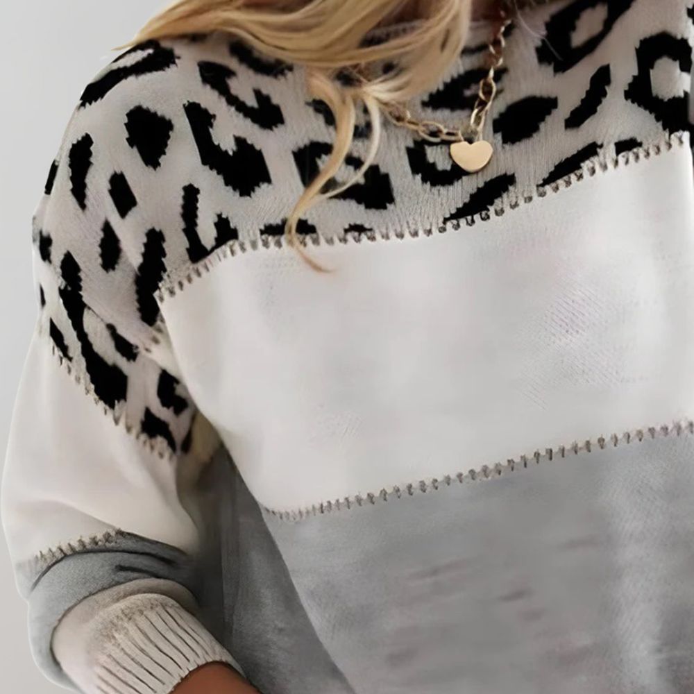 Megan™ | Elegance Leopard Sweater