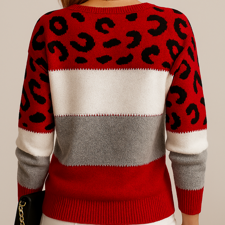 Megan™ | Elegance Leopard Sweater