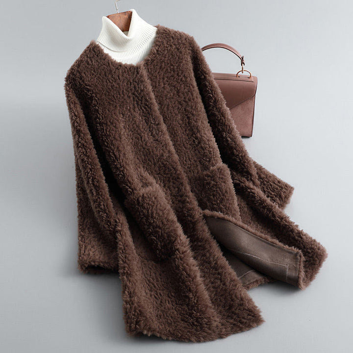 Amalia | Sherpa Fleece Coat