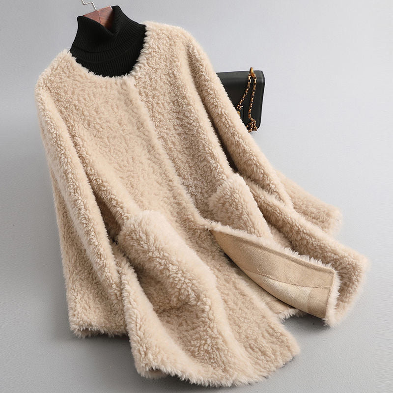 Amalia | Sherpa Fleece Coat