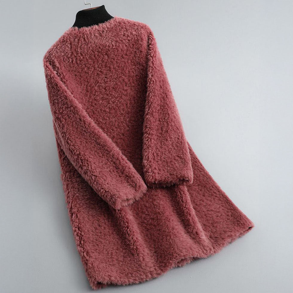 Amalia | Sherpa Fleece Coat