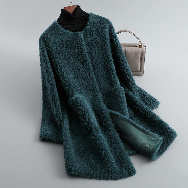 Amalia | Sherpa Fleece Coat