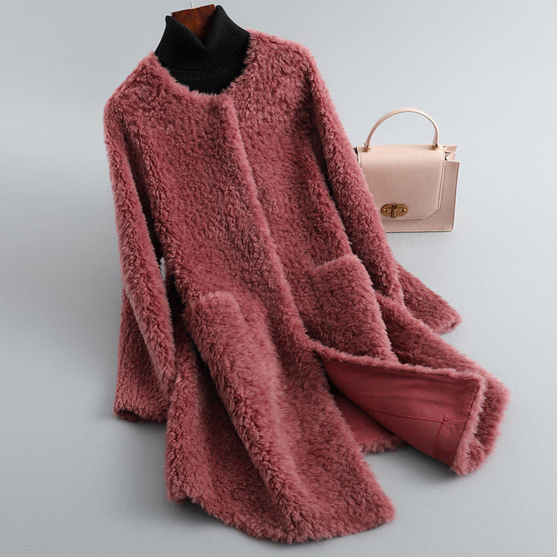 Amalia | Sherpa Fleece Coat