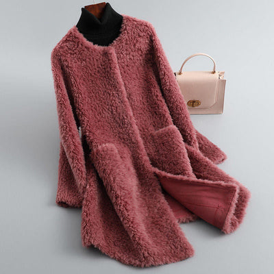 Amalia | Sherpa Fleece Coat