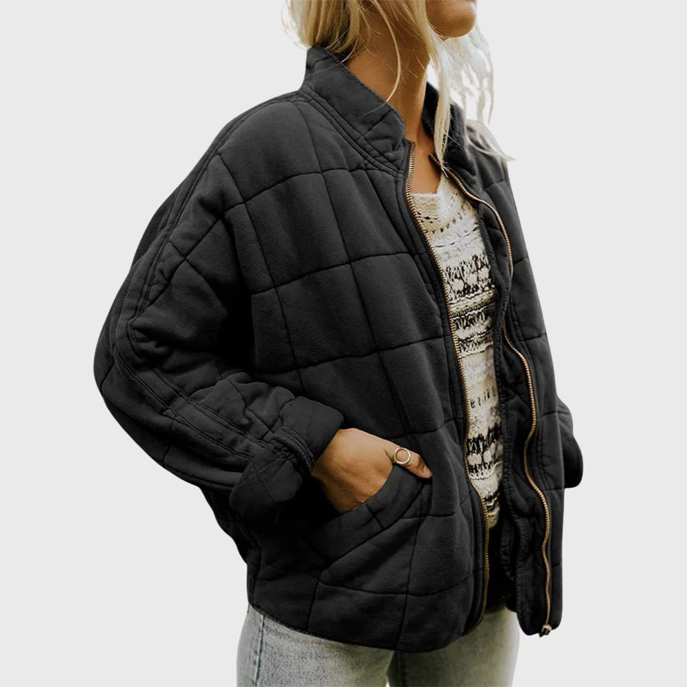 Emily - Quilted Zip Jacket